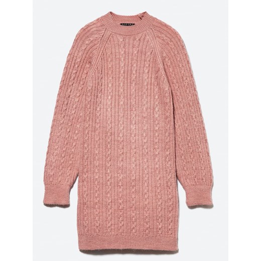 Sisley Sukienka w kolorze jasnoróżowym ze sklepu Limango Polska w kategorii Sukienki dziewczęce - zdjęcie 187282576