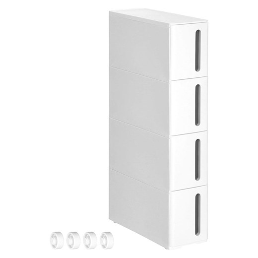 Songmics Regał kuchenny w kolorze białym - 17,3 x 84 x 45,2 cm - id: 17852069 - marki Songmics - 187282607 Songmics Regał kuchenny w kolorze białym - 17,3 x 84 x 45,2 cm ze sklepu Limango Polska w kategorii Regały i witryny - zdjęcie 187282607