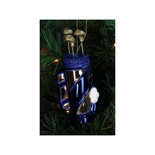 Kersten Ozdoba choinkowa &quot;Golf Bag&quot; w kolorze granatowym - wys. 13 cm Kersten onesize Limango Polska okazyjna cena