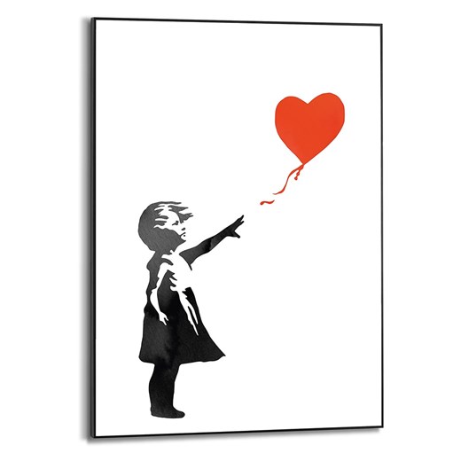 Orangewallz Druk artystyczny "Girl with red balloon" w ramce - id: 16031235 - marki Orangewallz - 187283375 Orangewallz Druk artystyczny "Girl with red balloon" w ramce ze sklepu Limango Polska w kategorii Obrazy - zdjęcie 187283375