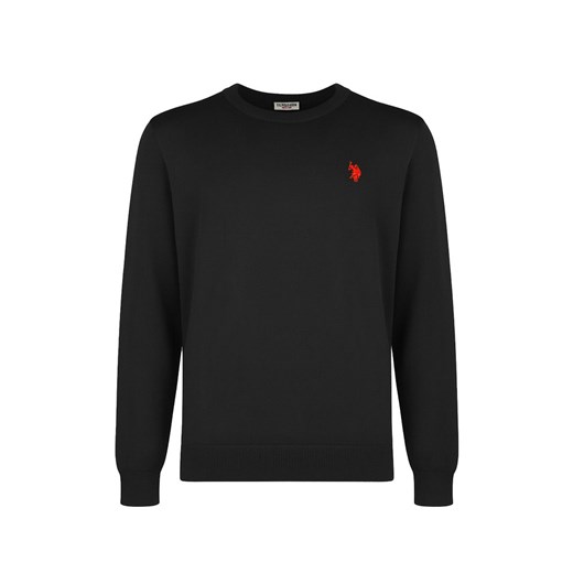 U.S. Polo Assn. Sweter w kolorze czarnym ze sklepu Limango Polska w kategorii Swetry męskie - zdjęcie 187283779