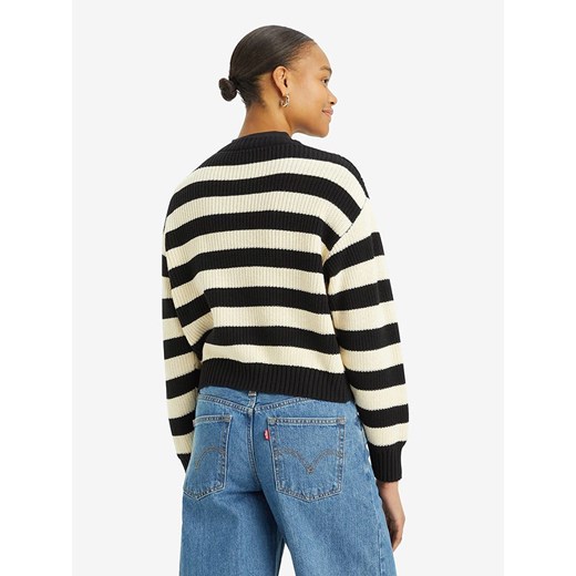 Levi&apos;s Kardigan w kolorze czarno-beżowym L okazyjna cena Limango Polska