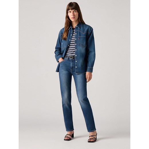 Levi&apos;s Dżinsy - Slim fit - w kolorze granatowym ze sklepu Limango Polska w kategorii Jeansy damskie - zdjęcie 187283819