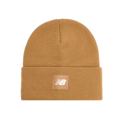 Czapka New Balance LAH13034GIN Brązowy ze sklepu eobuwie.pl w kategorii Czapki zimowe męskie - zdjęcie 187283958