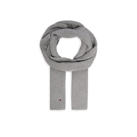 Szalik Tommy Hilfiger Flag AM0AM12847 Szary - id: 0000304088339 - marki Tommy Hilfiger - 187283977 Szalik Tommy Hilfiger Flag AM0AM12847 Szary ze sklepu eobuwie.pl w kategorii Szaliki i chusty damskie - zdjęcie 187283977