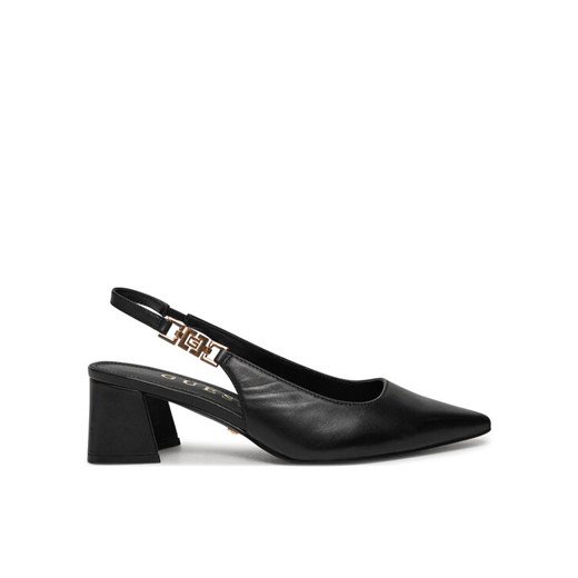 Czółenka Guess FLPZA3 LEA05 Czarny ze sklepu eobuwie.pl w kategorii Sandały damskie - zdjęcie 187283997