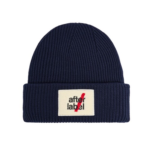 Czapka AFTER LABEL Kiruna A00085 Granatowy ze sklepu eobuwie.pl w kategorii Czapki zimowe męskie - zdjęcie 187284076