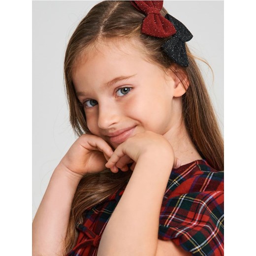 Sinsay - Spinki do włosów w kształcie kokardy 3 pack - wielobarwny ze sklepu Sinsay w kategorii Ozdoby do włosów dziewczęce - zdjęcie 187285158