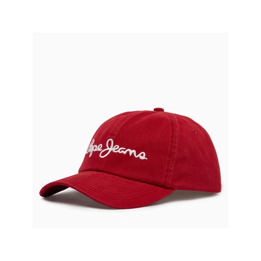 Pepe Jeans Czapka z daszkiem PM040548 Czerwony ze sklepu MODIVO w kategorii Czapki z daszkiem męskie - zdjęcie 187285455
