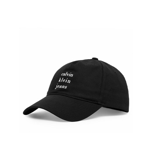 Calvin Klein Jeans Czapka z daszkiem Seasonal Printed LV04G5036G Czarny ze sklepu MODIVO w kategorii Czapki z daszkiem męskie - zdjęcie 187285496