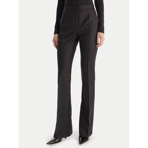 PINKO Spodnie materiałowe Aguenda 106124 A305 Czarny Regular Fit - id: 0000305483881 - marki Pinko - 187285527 PINKO Spodnie materiałowe Aguenda 106124 A305 Czarny Regular Fit ze sklepu MODIVO w kategorii Spodnie damskie - zdjęcie 187285527