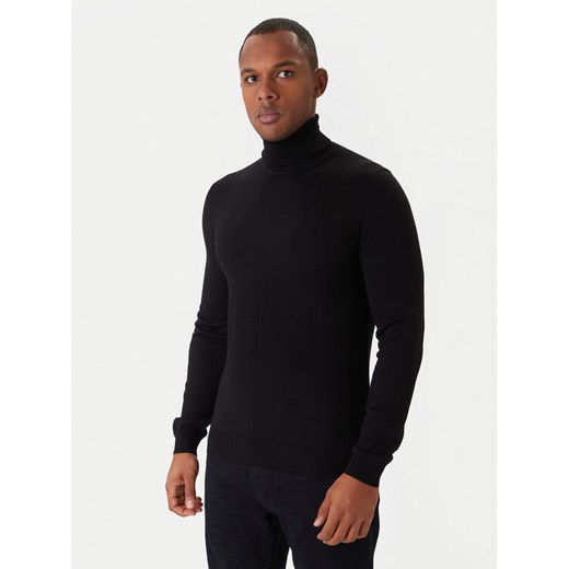 HUGO Golf San Thomas-M 50474174 Czarny Slim Fit ze sklepu MODIVO w kategorii Swetry męskie - zdjęcie 187285555