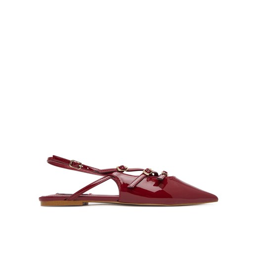 Steve Madden Baleriny Cianna SM11003709 Bordowy ze sklepu MODIVO w kategorii Sandały damskie - zdjęcie 187285578