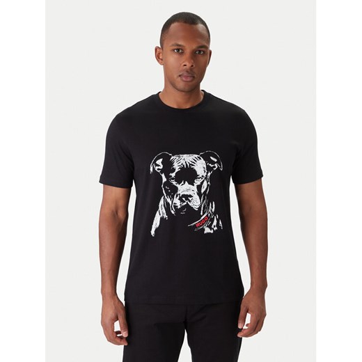 HUGO T-Shirt Dubrox 50553779 Czarny Regular Fit - id: 0000305677402 - marki Hugo Boss - 187285598 HUGO T-Shirt Dubrox 50553779 Czarny Regular Fit ze sklepu MODIVO w kategorii T-shirty męskie - zdjęcie 187285598