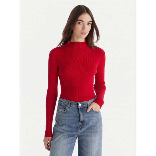 JOOP! Sweter Kalisto 30048405 Czerwony Slim Fit ze sklepu MODIVO w kategorii Swetry damskie - zdjęcie 187285685