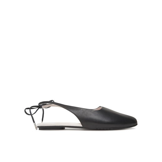 Calvin Klein Baleriny Ballerina Sling Back Lth HW0HW02655 Czarny ze sklepu MODIVO w kategorii Balerinki - zdjęcie 187285689