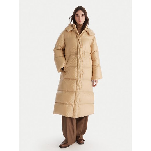 ViCOLO Kurtka puchowa TF0086 Beżowy Regular Fit ze sklepu MODIVO w kategorii Kurtki damskie - zdjęcie 187285757