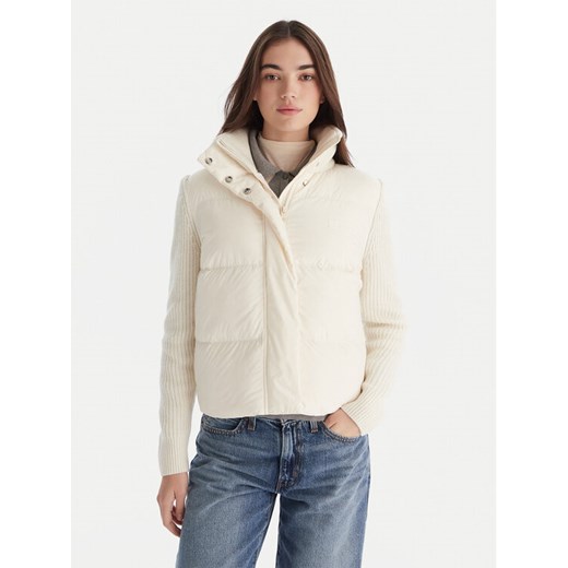 Tommy Hilfiger Kurtka puchowa Modern WW0WW45738 Écru Regular Fit - id: 0000305376053 - marki Tommy Hilfiger - 187285767 Tommy Hilfiger Kurtka puchowa Modern WW0WW45738 Écru Regular Fit ze sklepu MODIVO w kategorii Kurtki damskie - zdjęcie 187285767