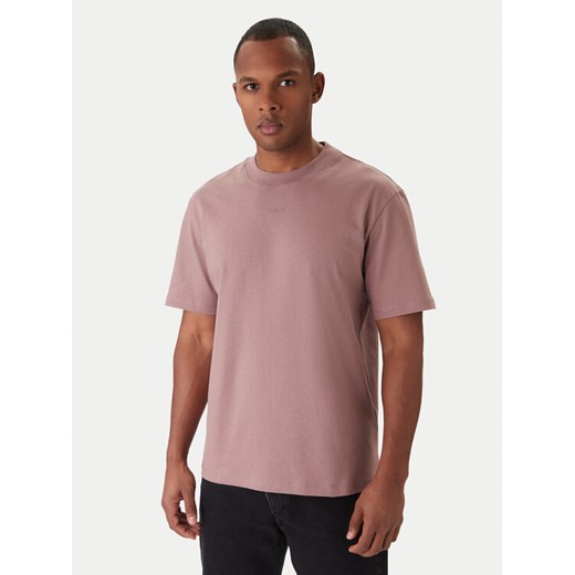 HUGO T-Shirt Dapolino 50488330 Beżowy Relaxed Fit ze sklepu MODIVO w kategorii T-shirty męskie - zdjęcie 187285776