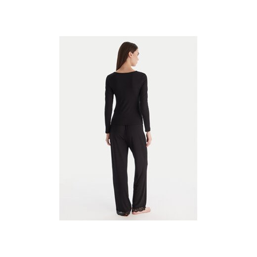 Hunkemöller Piżama Nana 302674 Czarny Regular Fit Hunkemöller L MODIVO