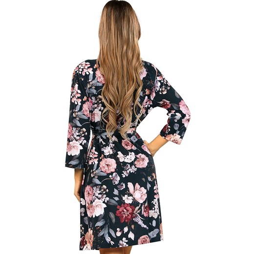 Szlafrok damski 022, Kolor multicolour, Rozmiar L, Wies-MANN ze sklepu Intymna w kategorii Szlafroki damskie - zdjęcie 187287587