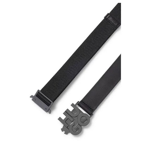 HUGO Skórzany pasek HU-GO_Os30_tap-le OS okazja Gomez Fashion Store