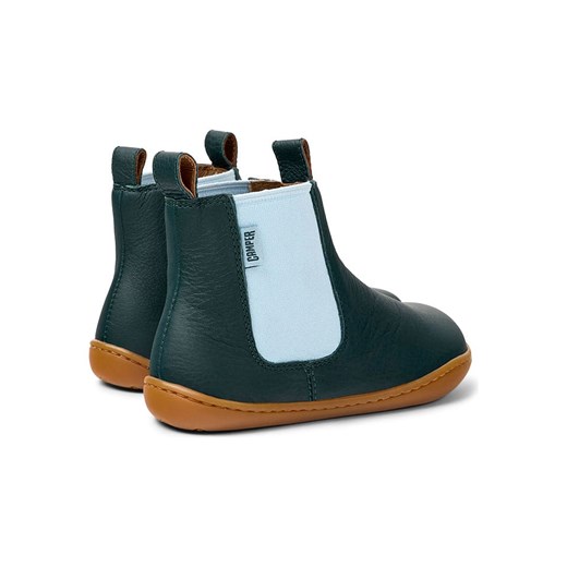 Camper Skórzane sztyblety w kolorze niebiesko-błękitnym Camper 30 promocja Limango Polska