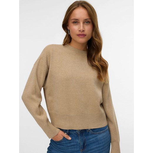 Vero Moda Sweter w kolorze beżowym Vero Moda L Limango Polska okazja