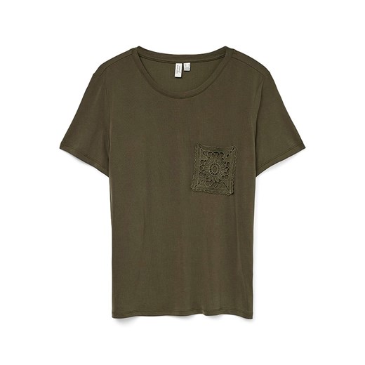 Vero Moda Koszulka w kolorze khaki Vero Moda S promocja Limango Polska