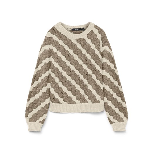 Vero Moda Sweter w kolorze beżowo-oliwkowym Vero Moda M wyprzedaż Limango Polska