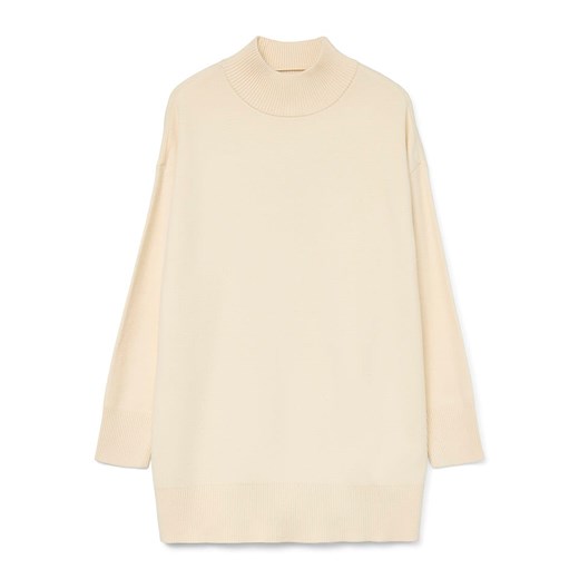 Vero Moda Sweter w kolorze beżowym ze sklepu Limango Polska w kategorii Swetry damskie - zdjęcie 187288616