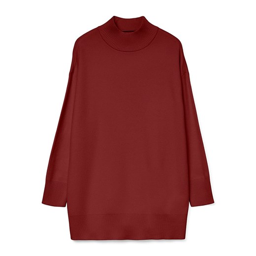 Vero Moda Sweter w kolorze bordowym - id: 17851299 - marki Vero Moda - 187288618 Vero Moda Sweter w kolorze bordowym ze sklepu Limango Polska w kategorii Swetry damskie - zdjęcie 187288618