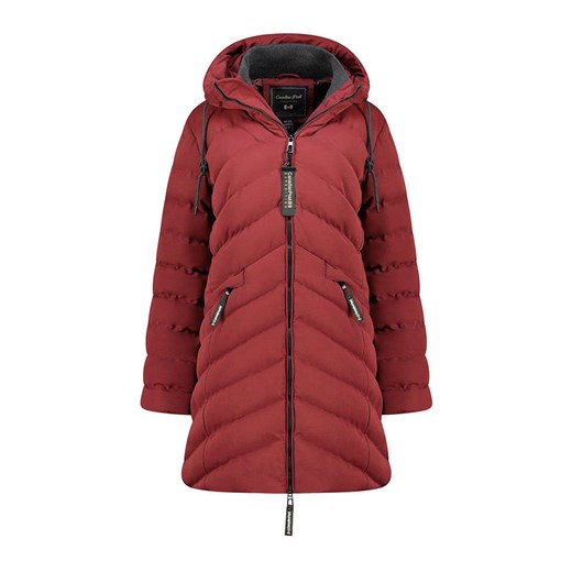 Canadian Peak Płaszcz zimowy &quot;Clarisseak&quot; w kolorze czerwonym ze sklepu Limango Polska w kategorii Kurtki damskie - zdjęcie 187288669