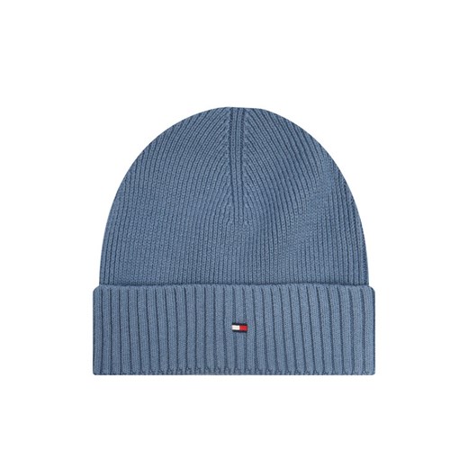 Czapka Tommy Hilfiger Flag AM0AM12796 Niebieski ze sklepu eobuwie.pl w kategorii Czapki zimowe męskie - zdjęcie 187288789