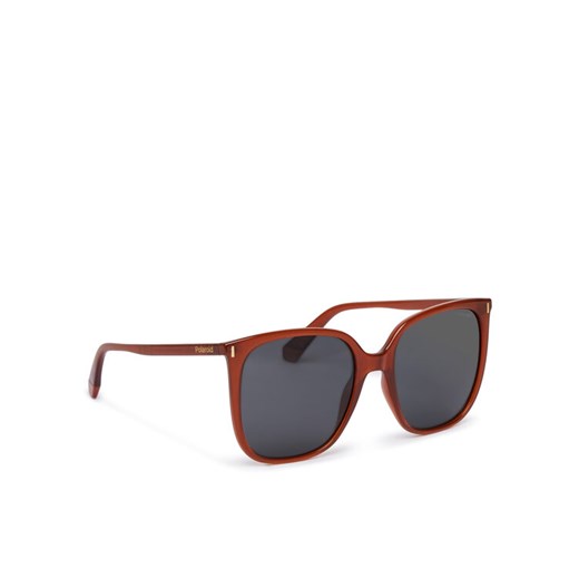 Okulary przeciwsłoneczne Polaroid PLD 6218/S/X Brązowy ze sklepu eobuwie.pl w kategorii Okulary przeciwsłoneczne damskie - zdjęcie 187288797