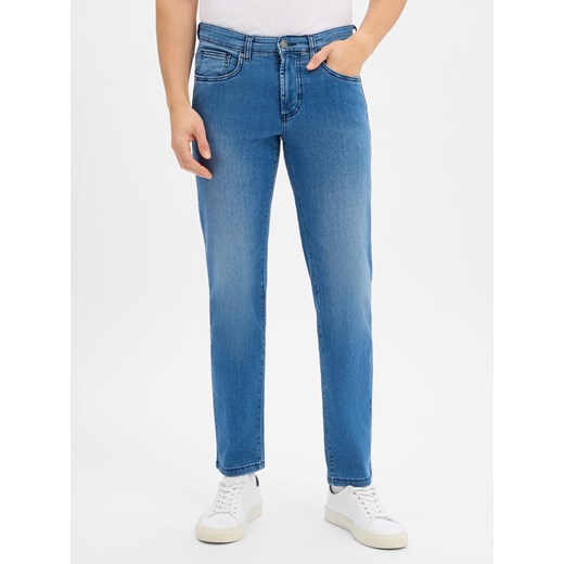 Van Graaf Dżinsy - Aiden Mężczyźni Jeansy light stone jednolity ze sklepu vangraaf w kategorii Jeansy męskie - zdjęcie 187289416