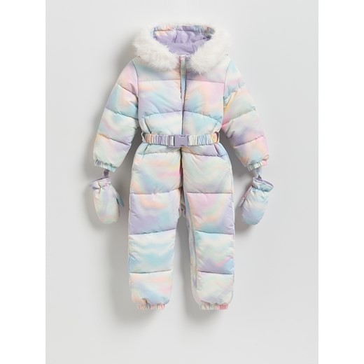 Reserved - Kolorowy kombinezon z rękawiczkami - wielobarwny - id: 209EX-MLC - marki Reserved - 187290479 Reserved - Kolorowy kombinezon z rękawiczkami - wielobarwny ze sklepu Reserved w kategorii Kombinezony dziewczęce - zdjęcie 187290479