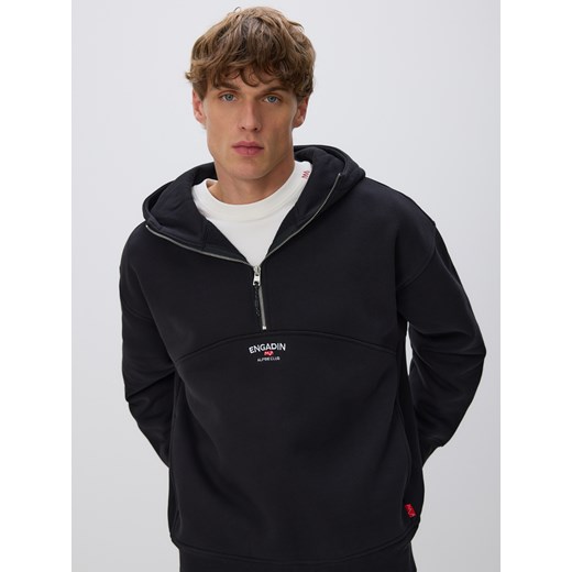 Reserved - Bluza z kapturem - czarny ze sklepu Reserved w kategorii Bluzy męskie - zdjęcie 187291205