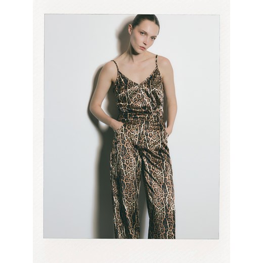 Reserved - Spodnie ze zwierzęcym wzorem - wielobarwny ze sklepu Reserved w kategorii Spodnie damskie - zdjęcie 187291226