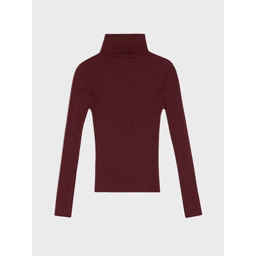 Sinsay - Prążkowany sweter - różowy Sinsay M Sinsay