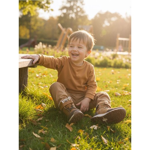 Sinsay - Botki z ociepleniem - żółty ze sklepu Sinsay w kategorii Buty zimowe dziecięce - zdjęcie 187291686