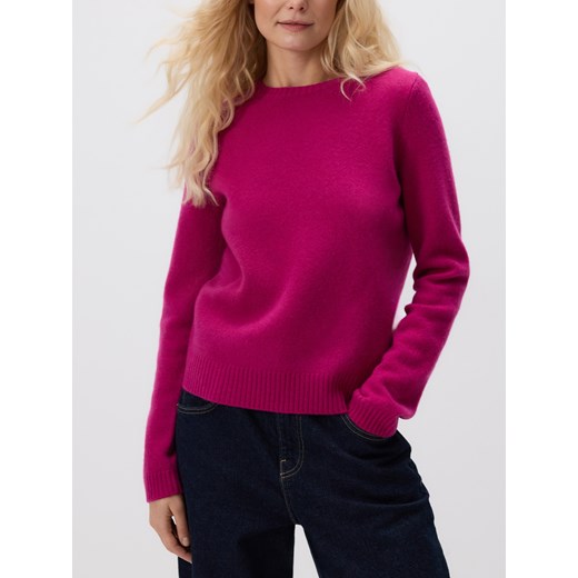 Reserved - Wełniany sweter - fioletowy ze sklepu Reserved w kategorii Swetry damskie - zdjęcie 187292537