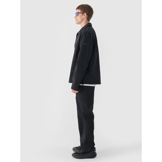 Męskie spodnie casual 4F 4FRSS24TTROM1327 - czarne XXL okazja Sportstylestory.com