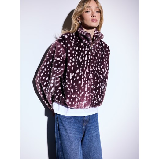 Mohito - Kurtka typu teddy - brązowy Mohito L Mohito