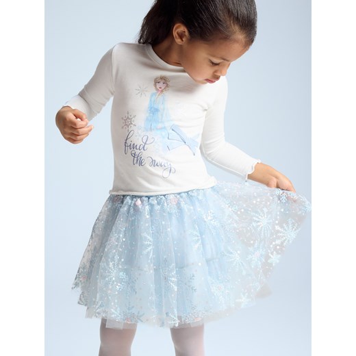Reserved - Tiulowa spódnica z cekinami - jasnoniebieski - id: 543FW-05X - marki Reserved - 187296106 Reserved - Tiulowa spódnica z cekinami - jasnoniebieski ze sklepu Reserved w kategorii Spódnice dziewczęce - zdjęcie 187296106
