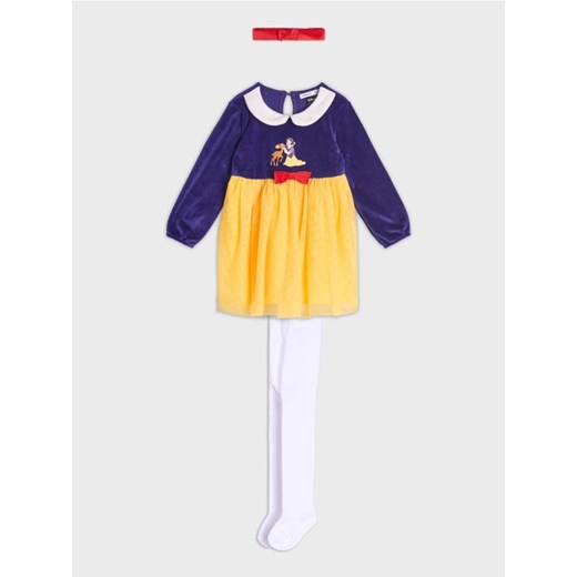 Sinsay - Komplet dzianinowy Disney Snow White - żółty ze sklepu Sinsay w kategorii Odzież dla niemowląt - zdjęcie 187297227