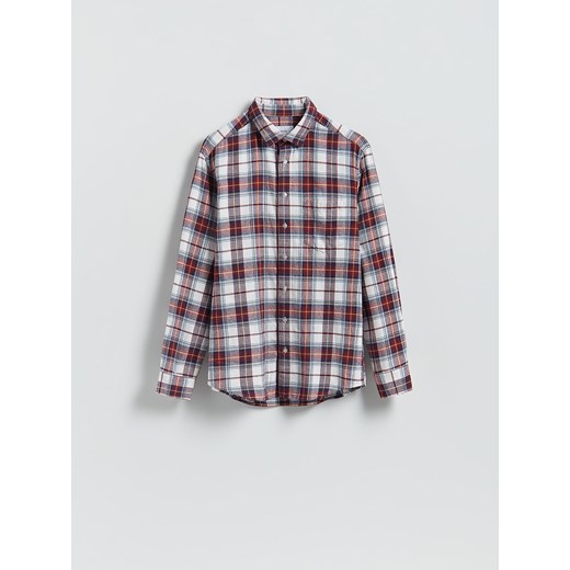Reserved - Koszula regular fit w kratę - czerwony - id: 419GT-33P - marki Reserved - 187297945 Reserved - Koszula regular fit w kratę - czerwony ze sklepu Reserved w kategorii Koszule męskie - zdjęcie 187297945