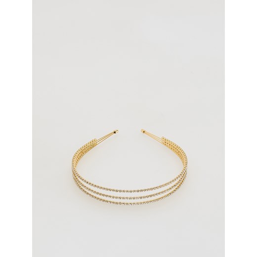 Reserved - Opaska do włosów - złoty ze sklepu Reserved w kategorii Opaski do włosów - zdjęcie 187298085