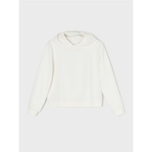 Sinsay - Bluza z kapturem i kieszenią - kremowy Sinsay XXS Sinsay
