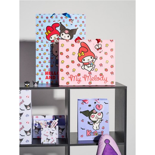 Sinsay - Torby prezentowe 3 pack Hello Kitty and Friends - wielobarwny Sinsay One Size Sinsay